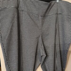 Nine West Leggings Black and White 2XL